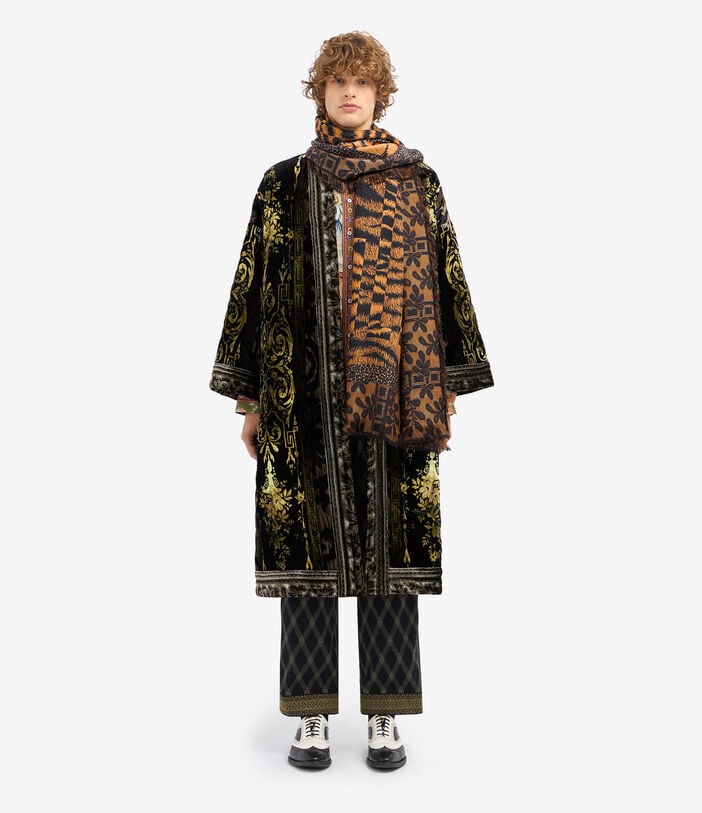 Pierre Louis Mascia KANADAS Kimono Viscose Silk Multicolor KANADASKM11944VI516455101