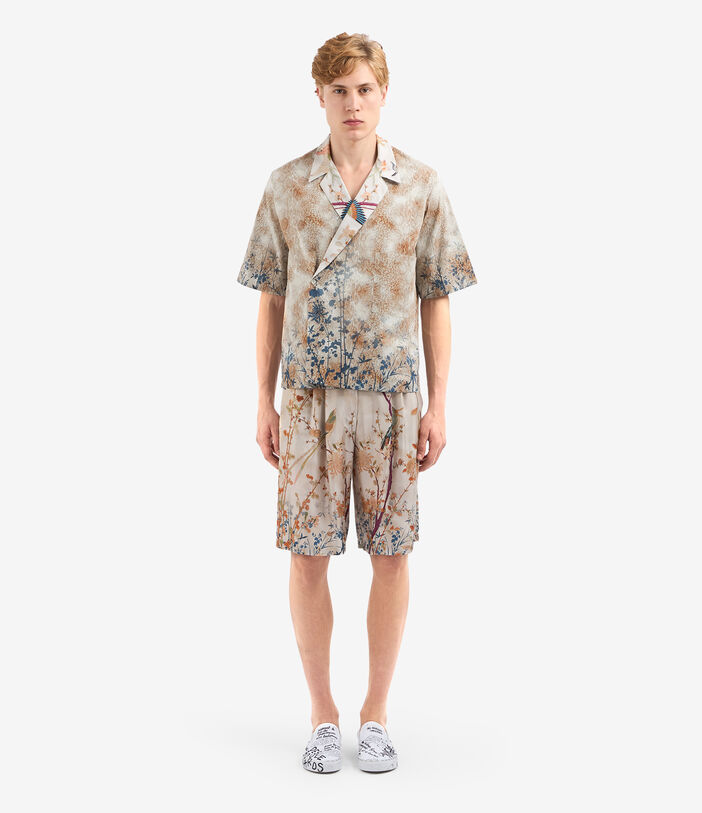 Pierre Louis Mascia DIOMEDE Shortsleeve Shirt Cotton Multicolor DIOMEDESCMC12464CO514905101