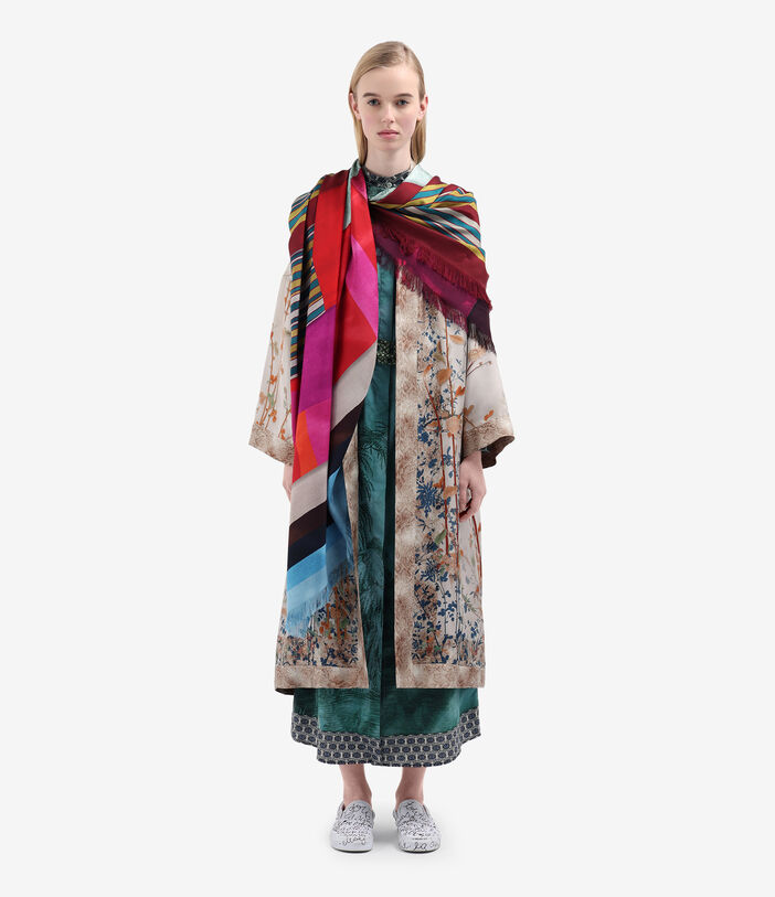 Pierre Louis Mascia DIOMEDE Dress Cotton Multicolor DIOMEDESAB12441CO515035101