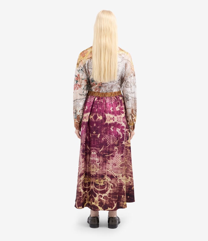 Pierre Louis Mascia ALOE Skirt Silk Pierre Louis Mascia ALOE Skirt Silk Multicolor ALOESGO12353SE516388101