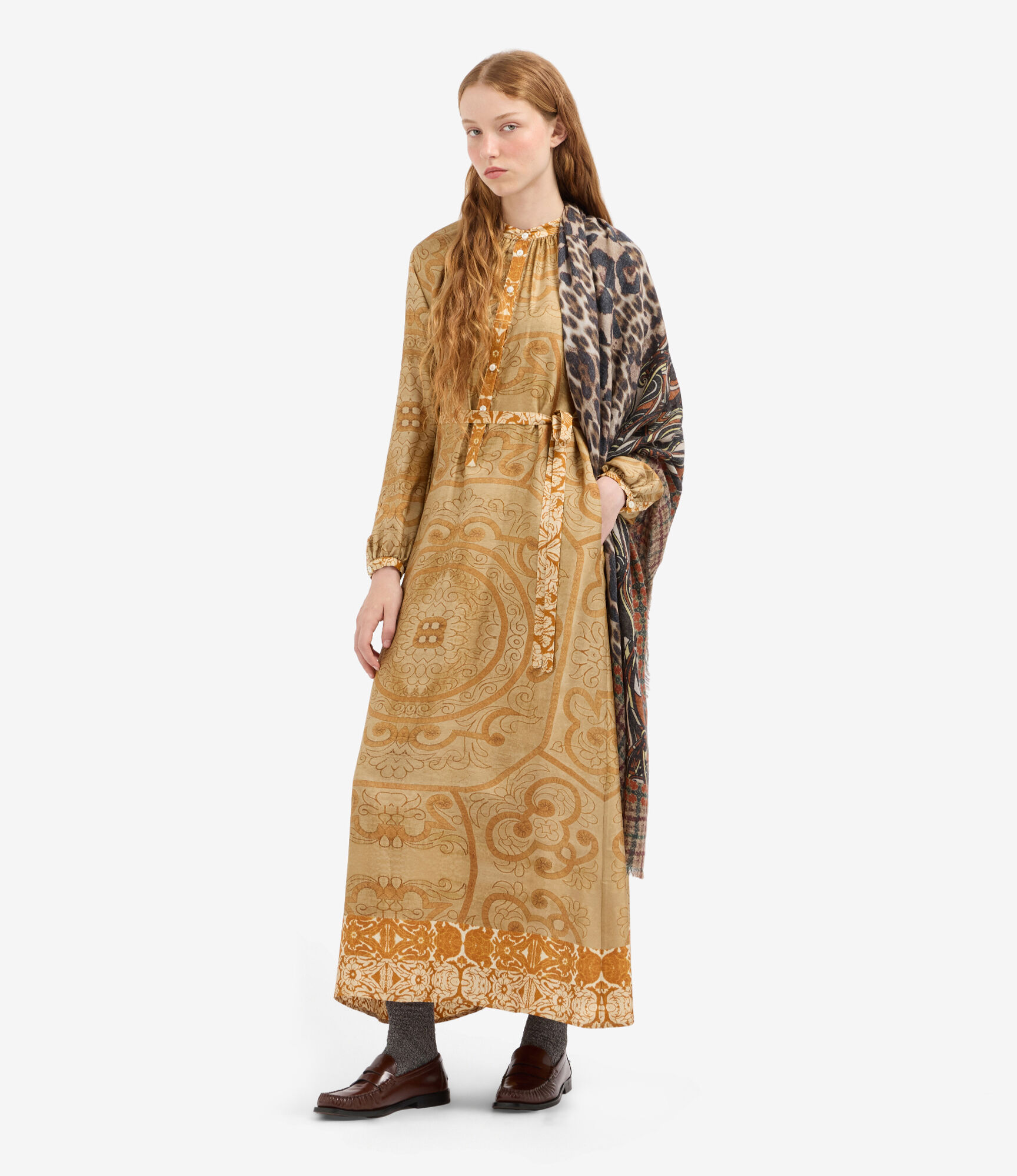 Silk printed dresses | Pierre-Louis Mascia®