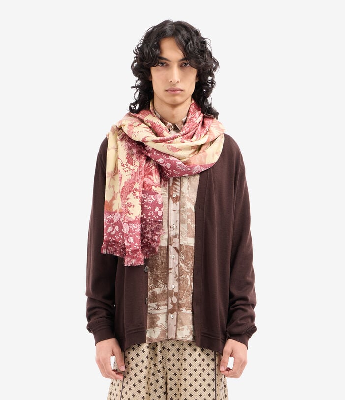 Pierre Louis Mascia ALOEUW Shawl Scarf Silk 135x195 BAROCCO ALOEUWSW135X195S4SE514452104