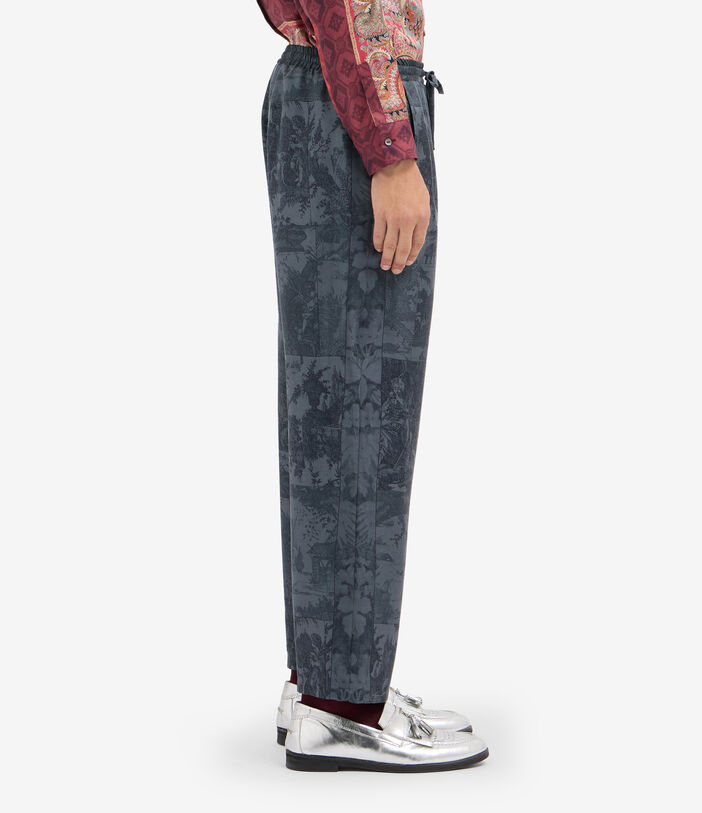 Pierre Louis Mascia ALOEGUM Trousers Silk Pierre Louis Mascia ALOEGUM Trousers Silk Multicolor ALOEGUMSPT10959SE516067104