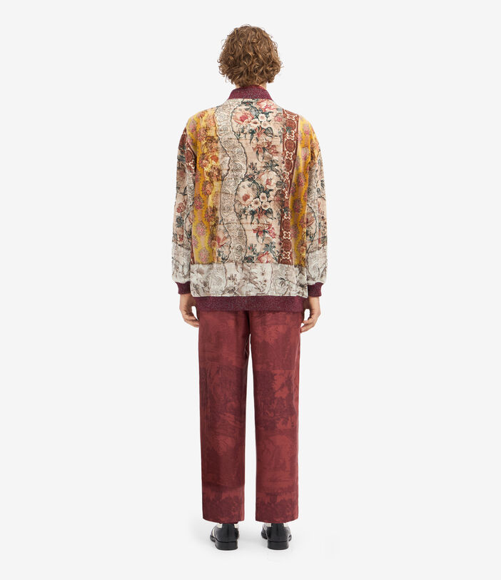 Pierre Louis Mascia DYDOX Bomber Jacket Virgin wool Multicolor DYDOXBM12605WV516467101