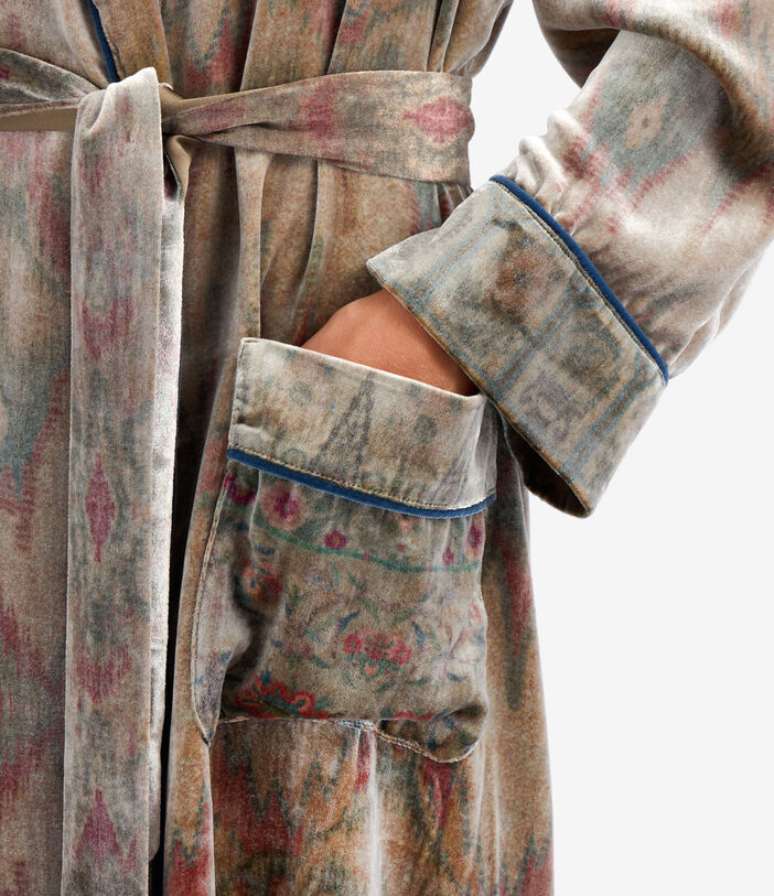 Pierre Louis Mascia KANPUR Dressing Gown Viscose Silk Multicolor KANPURSVVT11668L124VI513576101