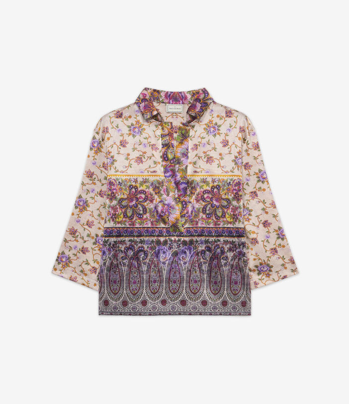 Pierre Louis Mascia ADASTRGUM Longsleeve Shirt Silk MULTICOLOR ADASTRGUMSCML12432SE514780101