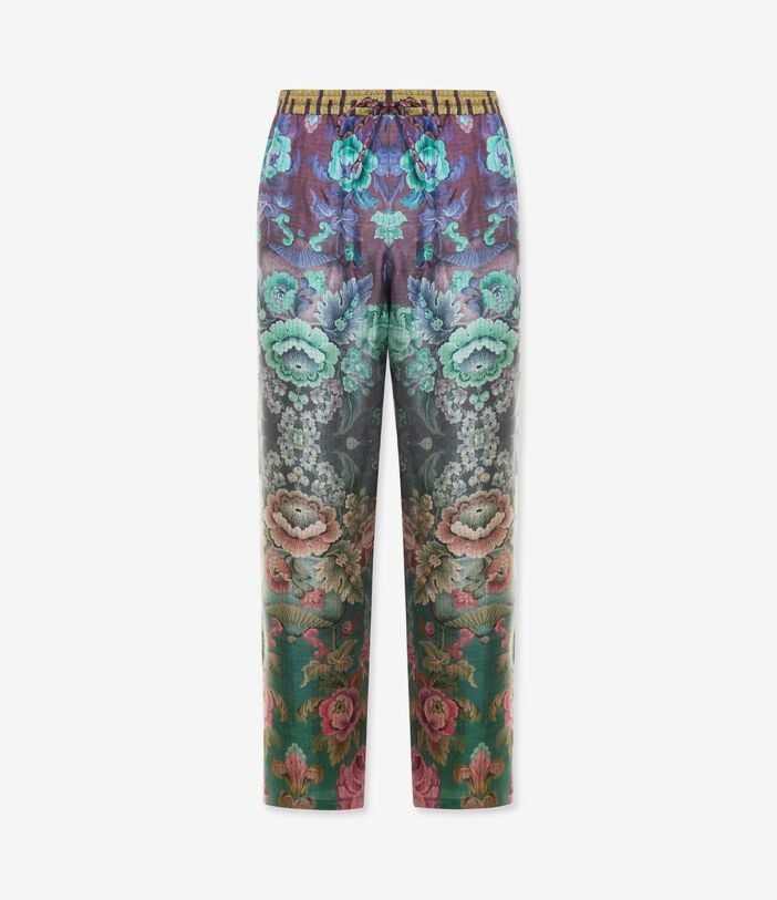 Pierre Louis Mascia ALOE Trousers Silk PEONIA ALOESPT10959SE517903101