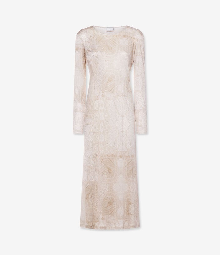 Pierre Louis Mascia FEBO Dress Silk AVORIO FEBOSAB12241SE146796101