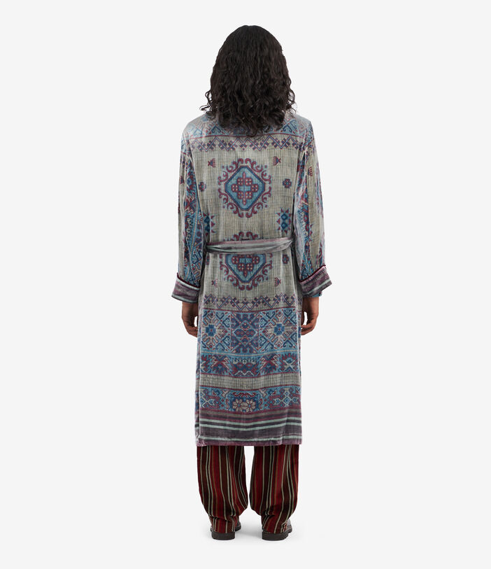 Pierre Louis Mascia KANPUR Dressing Gown Viscose Silk Multicolor KANPURSVVT11668L124VI513577101