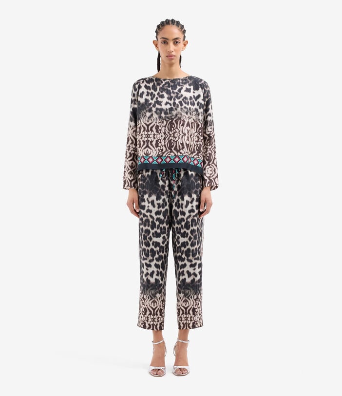 Pierre Louis Mascia ALOE Longsleeve Shirt Silk TRAMA SELVATICA ALOESCML10061SE518059101