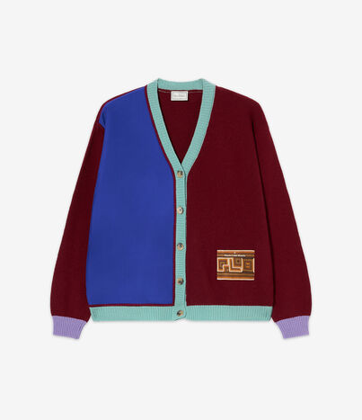 Pierre Louis Mascia TRICOT Cardigan Wool Cashmere Multicolor TRICOTCARPNB001WOVINVIOLA