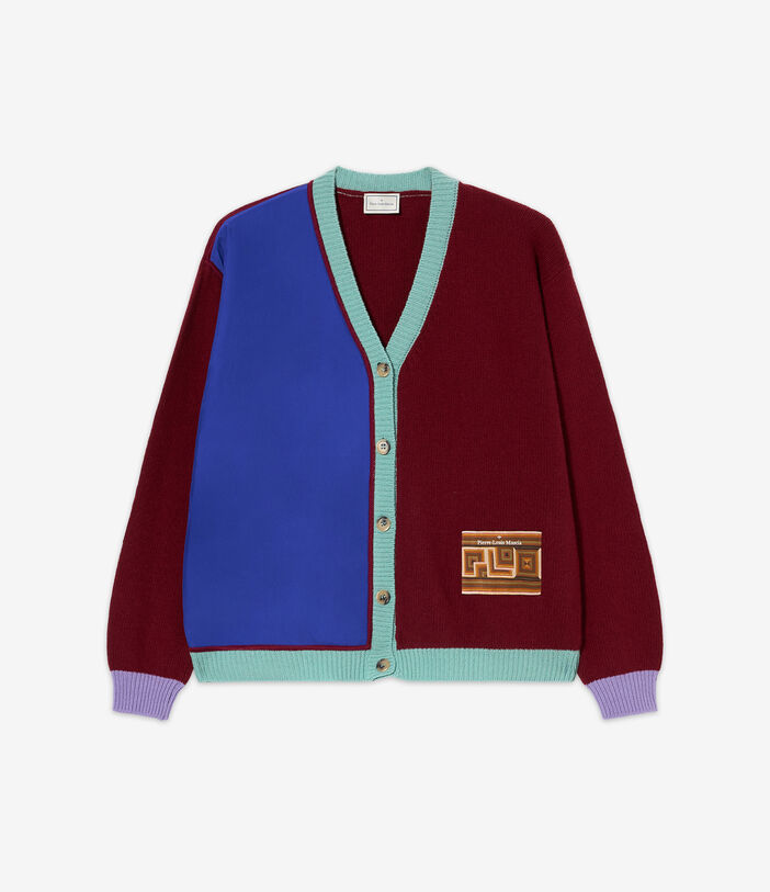 Pierre Louis Mascia TRICOT Cardigan Wool Cashmere Multicolor TRICOTCARPNB001WOVINVIOLA