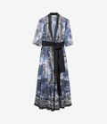 Pierre Louis Mascia CIALDA Wrap Dress Silk Pierre Louis Mascia CIALDA Wrap Dress Silk Multicolor CIALDASAB11914SE513357101