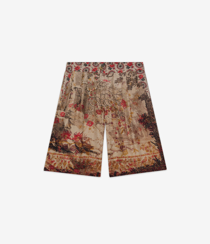 Pierre Louis Mascia ALOE Shorts Silk PARCHMENT ALOESPN12533SE515045101