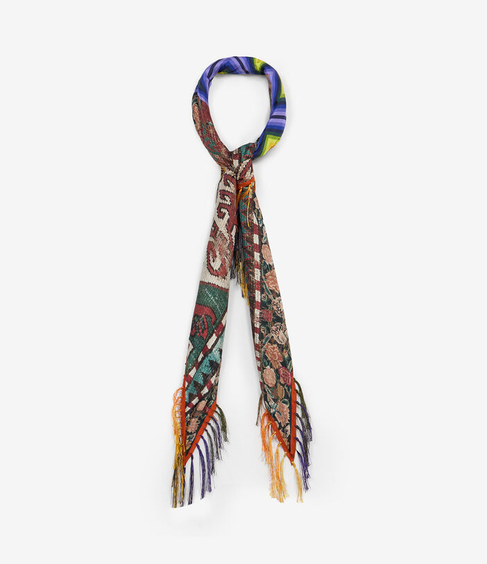 Pierre Louis Mascia ALOEUW Scarf Silk 100x100 Multicolor ALOEUWSW100X100RPFSE51273310118