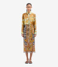 Pierre Louis Mascia ALOE Wrap Skirt Silk TRIBALE CHIAROSCURO ALOESGO12830SE518396101