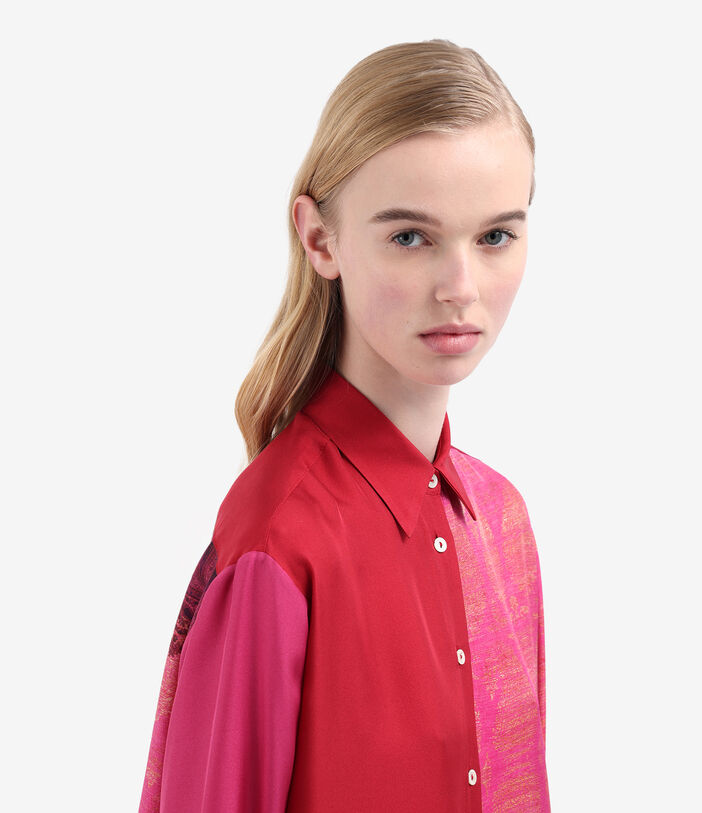 Pierre Louis Mascia ALOE Longsleeve Shirt Silk Pierre Louis Mascia ALOE Longsleeve Shirt Silk FUCHSIA ALOESCML12162SE514737101