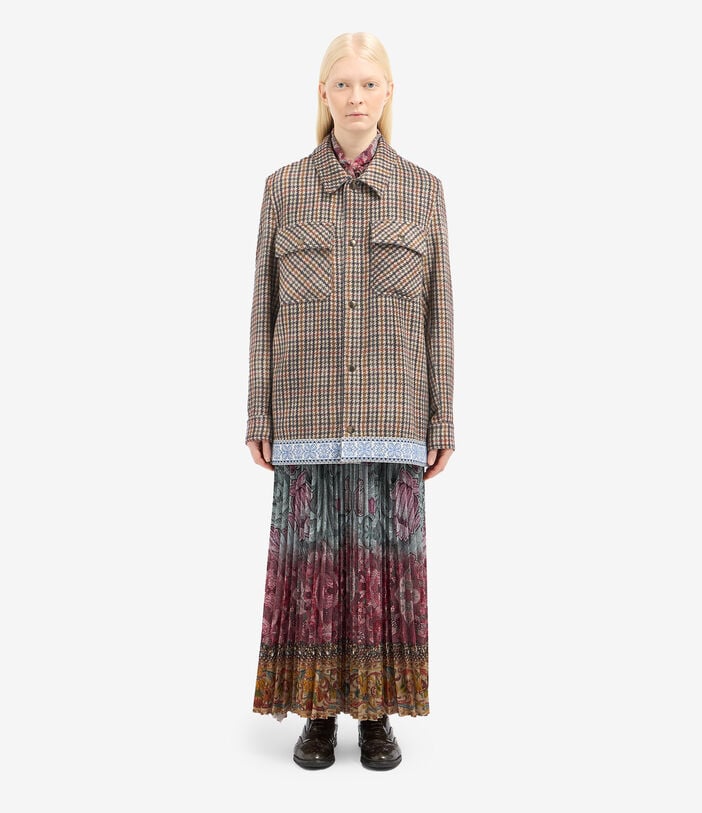 Pierre Louis Mascia PANCAKE Jacket Wool Pierre Louis Mascia PANCAKE Jacket Wool Multicolor PANCAKESGACG10958WO143932101