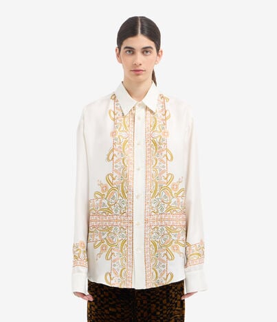 Pierre Louis Mascia ALOEBIO Longsleeve Shirt Silk RUGIADA ALOEBIOSCML10643SE516212101