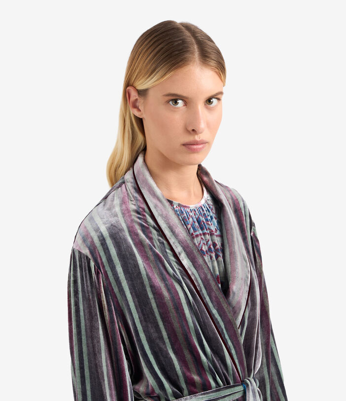 Pierre Louis Mascia KANPUR Dressing Gown Viscose Silk Multicolor KANPURSVVT11668L92VI513585101
