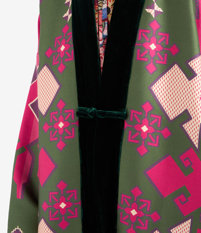 Pierre Louis Mascia JP332ADA Kimono Silk Multicolor JP332ADAKM12344SEKILIM
