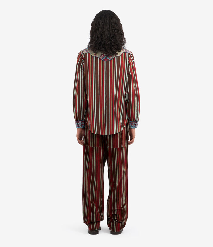 Pierre Louis Mascia TESLABIO Longsleeve Shirt Cotton Multicolor TESLABIOSCML12317CO513218101