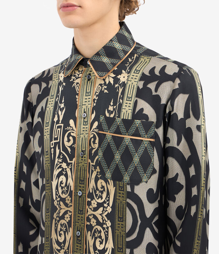 Pierre Louis Mascia ALOE Longsleeve Shirt Silk Pierre Louis Mascia ALOE Longsleeve Shirt Silk Multicolor ALOESCML10642SE516219101
