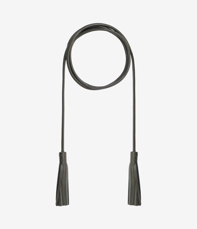 Pierre Louis Mascia PLMBELT Belt Other fibres SALVIA AFFUMICATA PLMBELTCI06AFN0550OLIVA