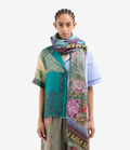 Pierre Louis Mascia HAWNBCI Shawl Scarf Cotton Silk 135x190 PEONIA HAWNBCISW135X190PCO517292101
