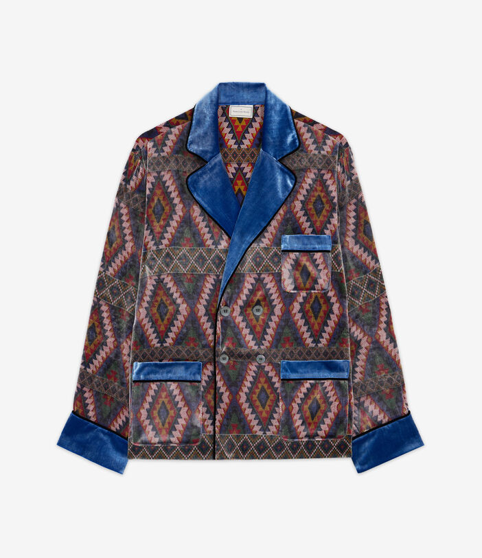 Pierre Louis Mascia KANPUR Jacket Viscose Silk Multicolor KANPURSVGC11351VI513564101