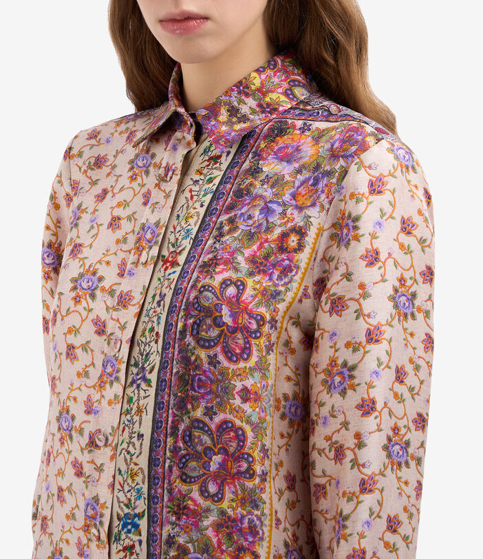 Pierre Louis Mascia ALOE Longsleeve Shirt Silk MULTICOLOR ALOESCML11190SE514743101