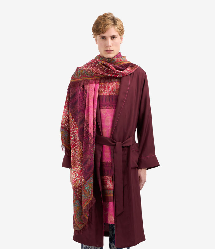 Pierre Louis Mascia ALOEUW Shawl Scarf Silk 135x195 FUCHSIA ALOEUWSW135X195S4SE51432410118
