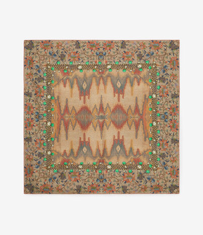 Pierre Louis Mascia CIALDA Scarf Silk 90x90 Multicolor CIALDATW090X090MSE51272510112