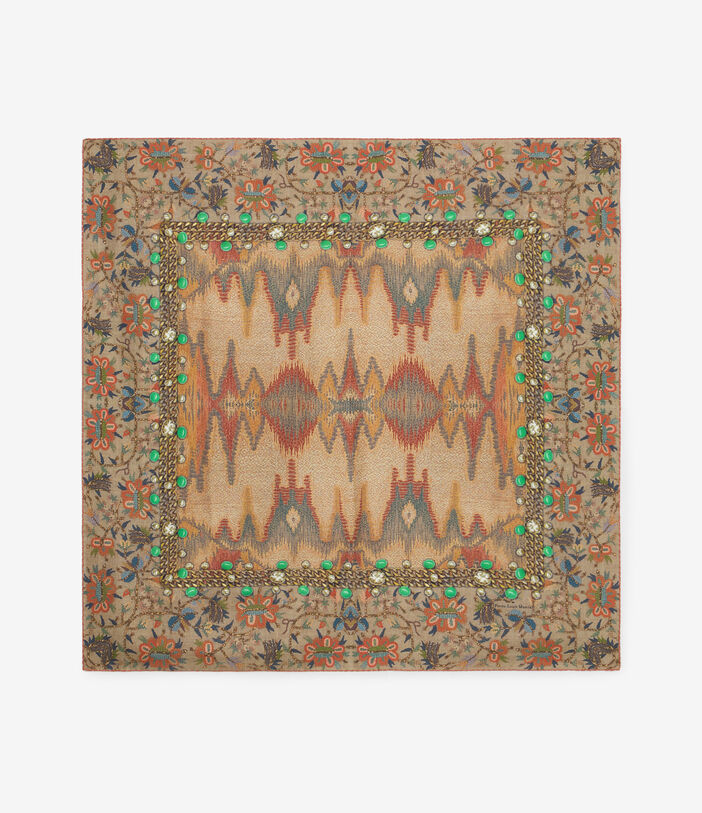 Pierre Louis Mascia CIALDA Scarf Silk 90x90 Multicolor CIALDATW090X090MSE51272510112