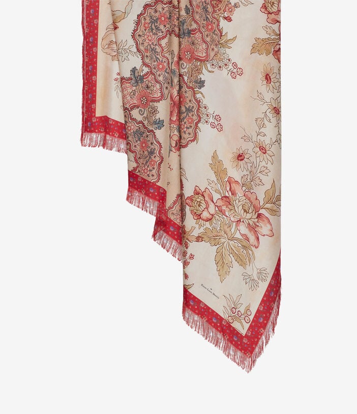 Pierre Louis Mascia ALOEUW Shawl Scarf Silk 135x195 FIORI D’ARGILLA ALOEUWSW135X195S4SE517294101