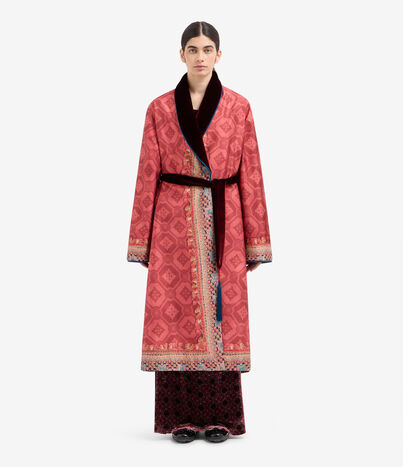 Pierre Louis Mascia ENDOKA Dressing Gown Silk Multicolor ENDOKAVT12648SE516545101