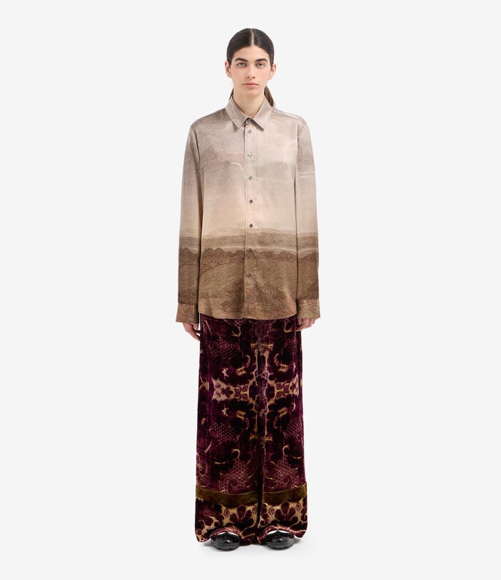 Pierre Louis Mascia ADASTRGUM Longsleeve Shirt Silk Pierre Louis Mascia ADASTRGUM Longsleeve Shirt Silk Multicolor ADASTRGUMSCML12451SE516058101