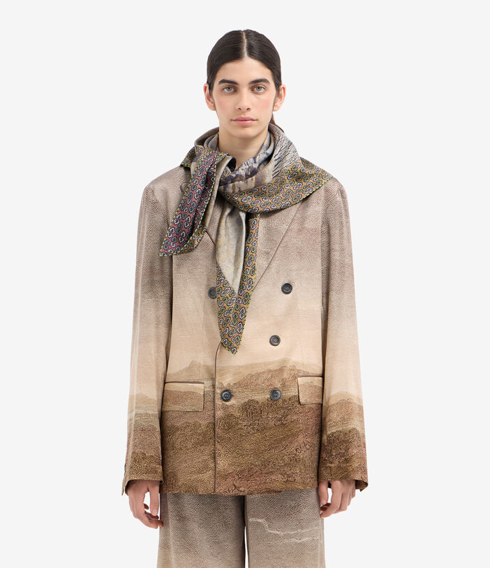 Pierre Louis Mascia CIALDA Bandana Scarf Silk 90x90 Multicolor CIALDATW090X090MSE51580710112