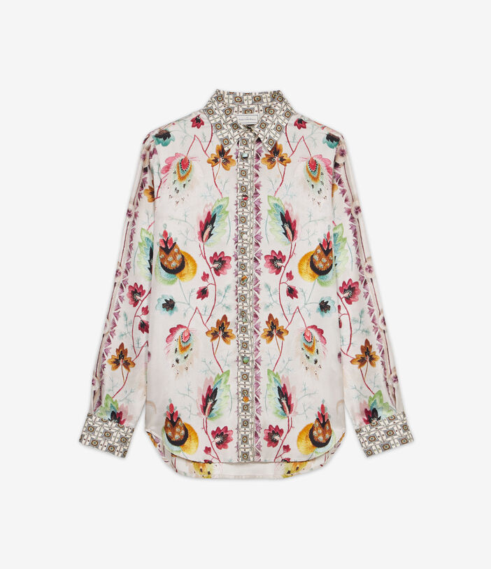 Pierre Louis Mascia ALOE Longsleeve Shirt Silk Multicolor ALOESCML11190SE511968101