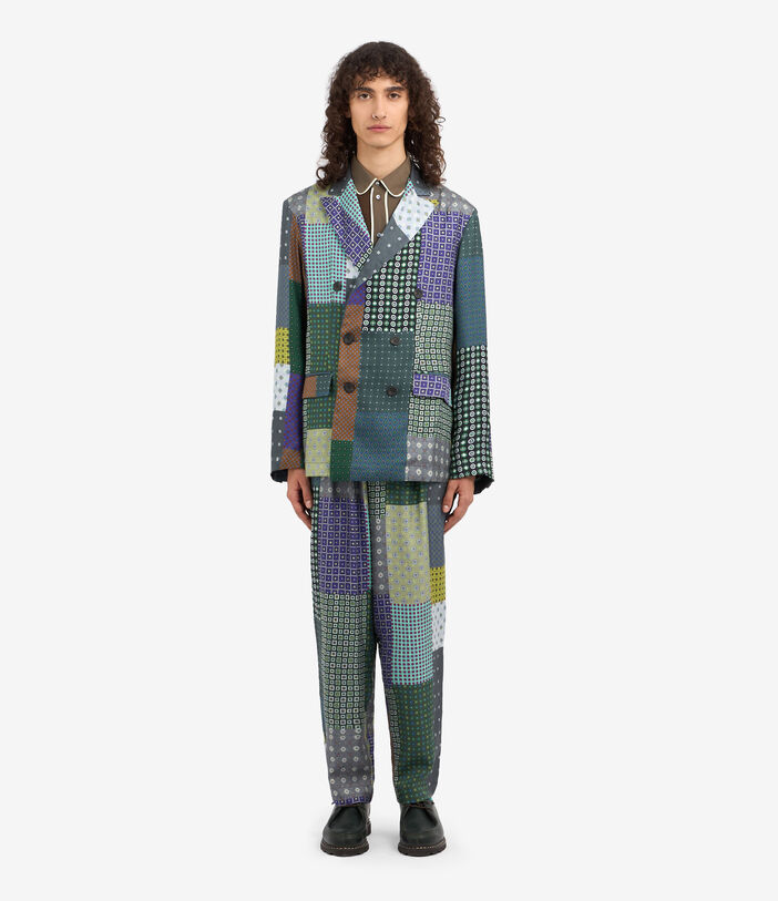Pierre Louis Mascia FANCY Jacket Silk Multicolor FANCYGC12167SE140133101