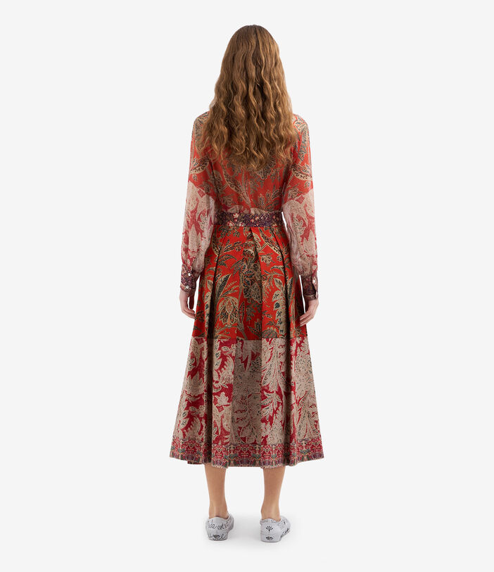 Pierre Louis Mascia SALATO Skirt Cotton SPICE RED SALATOSGO12360CO514868101