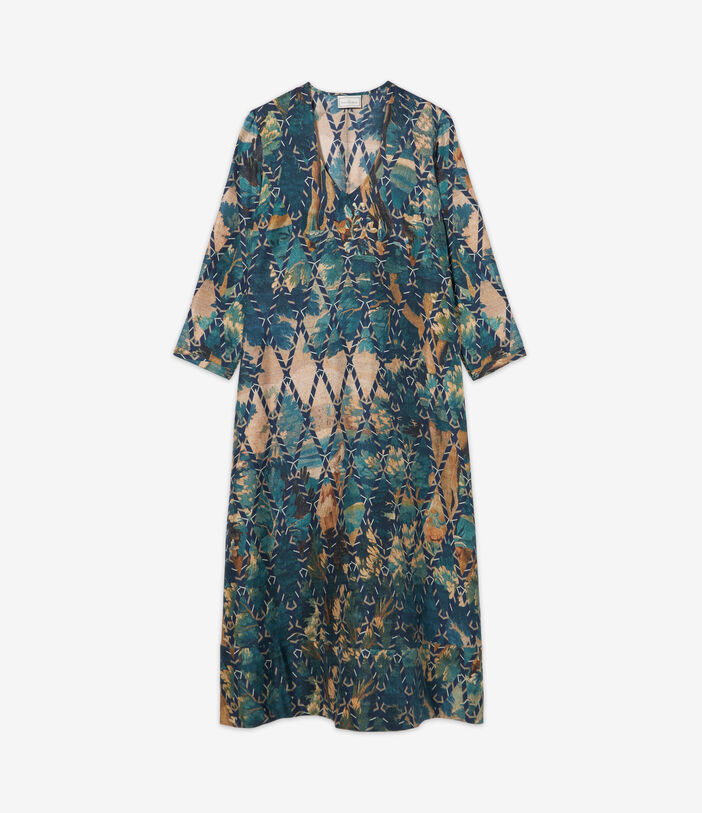 Pierre Louis Mascia CIALDA Dress Silk Multicolor CIALDASAB12349SE513482101