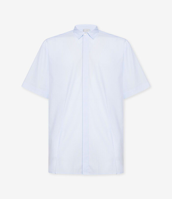 Pierre Louis Mascia ALOQHI Shortsleeve Shirt Cotton Silk SABBIA ALOQHICMC12797CO518188101