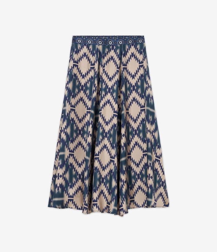 Pierre Louis Mascia CIALDA Skirt Silk Multicolor CIALDASGO12353SE513521101