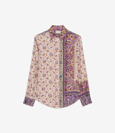Pierre Louis Mascia ALOE Longsleeve Shirt Silk MULTICOLOR ALOESCML11190SE514743101