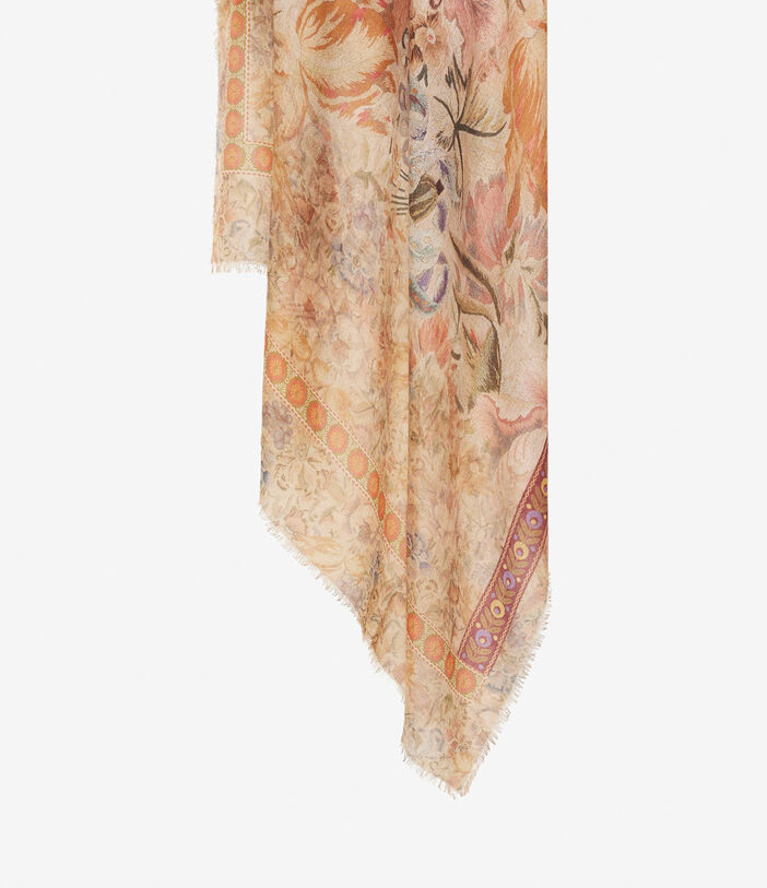 Pierre Louis Mascia EUCLIDE Shawl Scarf Cashmere 135x195 Multicolor EUCLIDES135X195SWS51562810121