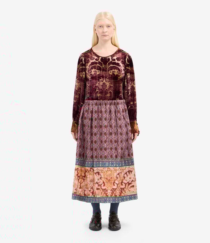 Pierre Louis Mascia ALODOX Skirt Silk Pierre Louis Mascia ALODOX Skirt Silk Multicolor ALODOXGO12681SE516689101