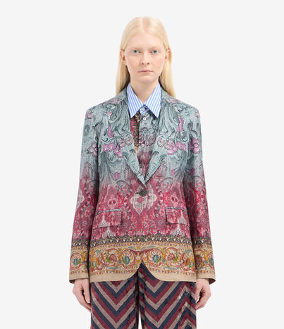 Pierre Louis Mascia CIADOX Jacket Silk Multicolor CIADOXGC12430SE516414101