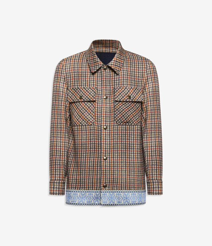 Pierre Louis Mascia PANCAKE Jacket Wool Multicolor PANCAKESGACG10958WO143932101