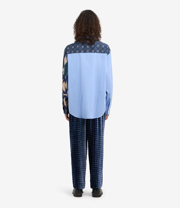 Pierre Louis Mascia ALOTHO Longsleeve Shirt Cotton Silk Multicolor ALOTHOCML11873CO513570101